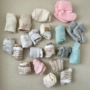 Baby Girl Socks Lot